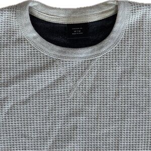 Cotton On Waffle Knit Long Sleeve Crewneck Thermal Shirt | Men’s M